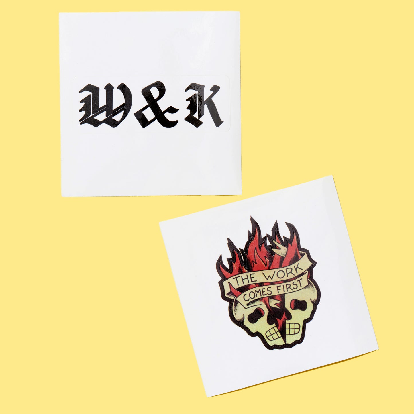 W+K Stickers